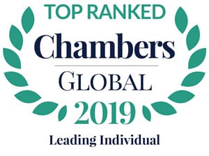 Top Ranked | Chambers Global | 2019 | Leading Individual